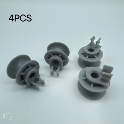 4/8pcs 4581DD3002A Rueda de Estante para Lavavajillas de Fácil Instalación y Componentes de Reemplazo de Eje y Rodillo para Lavavajillas LG 4581DD9001B, AP4437685, 1266813