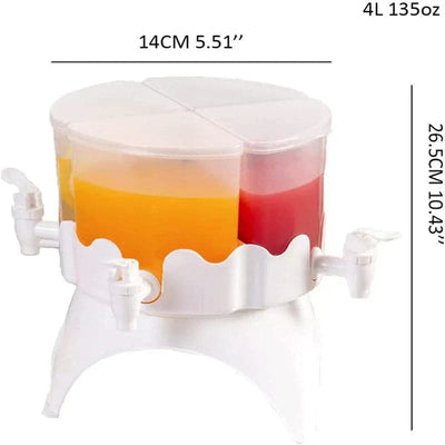 Dispensador de Bebidas con Base para Fiestas