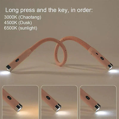 Lampara LED USB de Cuello para Lectura