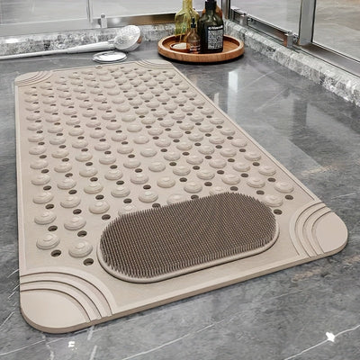 Una alfombra de baño antideslizante, 8 alfombras de suelo antideslizantes y anti-caída, alfombra de suelo minimalista, alfombra de suelo con adhesivo fuerte.
