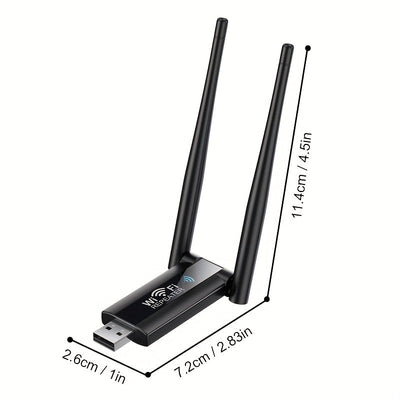 Amplificador de señal WiFi inalámbrico 300Mbps 2.4G, repetidor de WiFi portátil alimentado por USB para computadoras, oficina y uso interior, banda única 2.4GHz, extensor de hotspot de alta potencia, no compatible con 5G WIFI, extensor de WiFi.