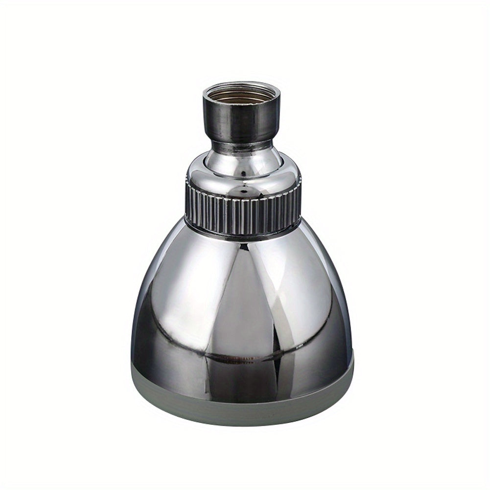 1pc Cabezal de ducha clásico de mano, plástico ABS, rociador redondo ahorrador de agua, ajuste universal para baño SPA, sauna, hotel, no requiere electricidad, montaje mini-extensión