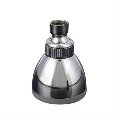 1pc Cabezal de ducha clásico de mano, plástico ABS, rociador redondo ahorrador de agua, ajuste universal para baño SPA, sauna, hotel, no requiere electricidad, montaje mini-extensión