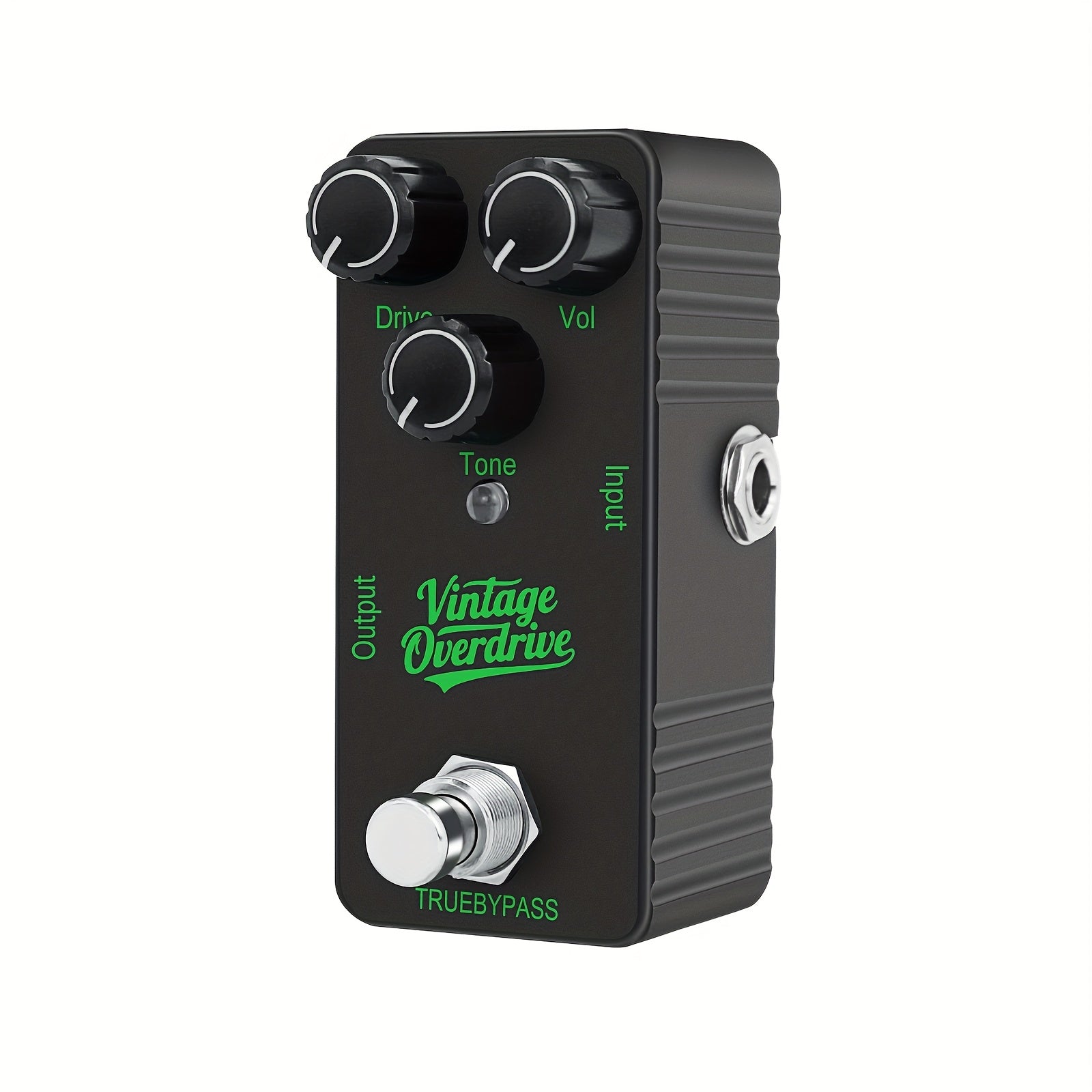 Pedal de Efectos para Guitarra Eléctrica Mini Tipo Simple: Crunch, Distorsión Clásica, Chorus, Delay Digital, Vintage Overdrive y Tremolo Analógico