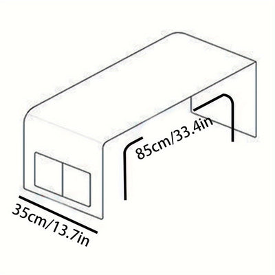 1pc Cubierta de Polvo para Microondas de PVC con Patrón de Fresas y Corazones - Impermeable y a Prueba de Aceite, Rosa y Blanco con Detalle de Bolsillo, Protector de Electrodomésticos, Cubierta para Microondas