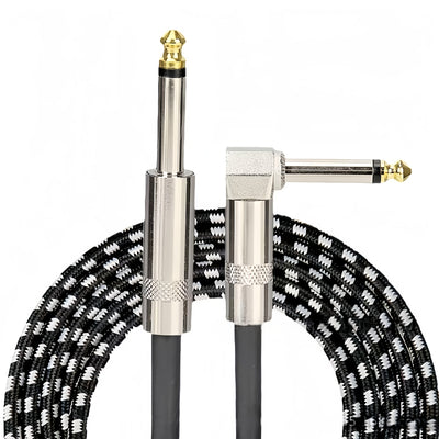 Cable de conexión de guitarra de alta gama, masculino a masculino, recto, 1,5 metros, 3 metros, 6 metros, guitarra eléctrica, bajo, folk, caja de guitarra eléctrica, línea de reducción de ruido, línea de audio.