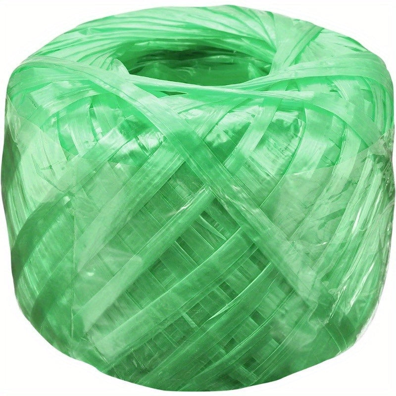 2 Rollos de Cuerda de Polinilón Verde Resistente - Flexible, Antidesgarro, para Jardinería, Manualidades, Empaque y Hogar - Sin Necesidad de Electricidad, Uso Interior/Exterior - Equivalente a Otros Marcas, Suministros para Manualidades, Cordel Duradero,