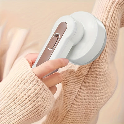 Afelpillador Eléctrico para Ropa, Eliminador de Pelusas con 1 Cuchilla de Repuesto, Despeluzcador de Suéteres y Prendas Tejidas, Ideal para Abrigos, Bufandas, Guantes, Muebles, Cortinas y Bolas de Pelusa