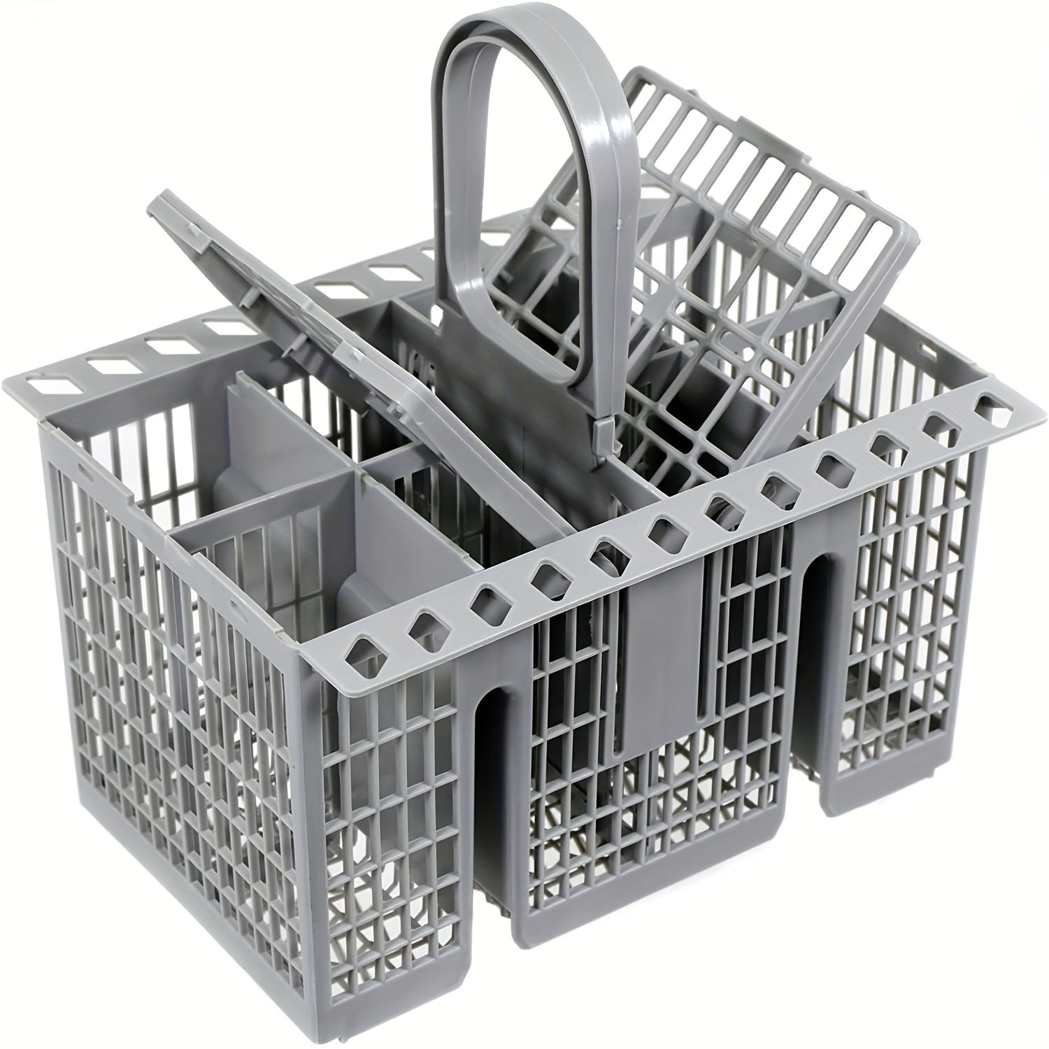 Accesorios Multifuncionales para Cesta de Lavavajillas Compatible con Marco de Almacenamiento para Cuchillo y Tenedor de Cesta de Lavavajillas Hotpoint, Caja de Almacenamiento Universal para Cuchillo y Tenedor de Lavavajillas