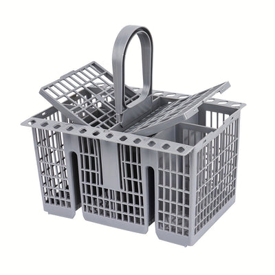 Adaptador Versátil para Cesta de Cubiertos de Lavavajillas - Compatible con Hotpoint, Bauknecht y Más - Accesorio de Almacenamiento de Cuchillos y Tenedores de Plástico Duradero, Multifuncional, C00257140
