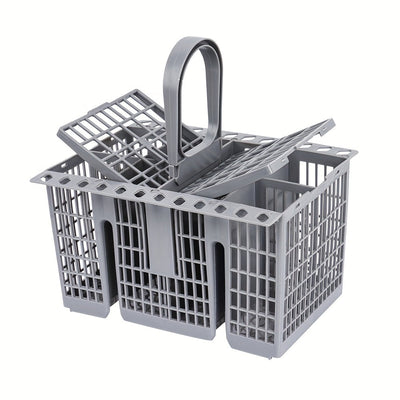 Adaptador Versátil para Cesta de Cubiertos de Lavavajillas - Compatible con Hotpoint, Bauknecht y Más - Accesorio de Almacenamiento de Cuchillos y Tenedores de Plástico Duradero, Multifuncional, C00257140