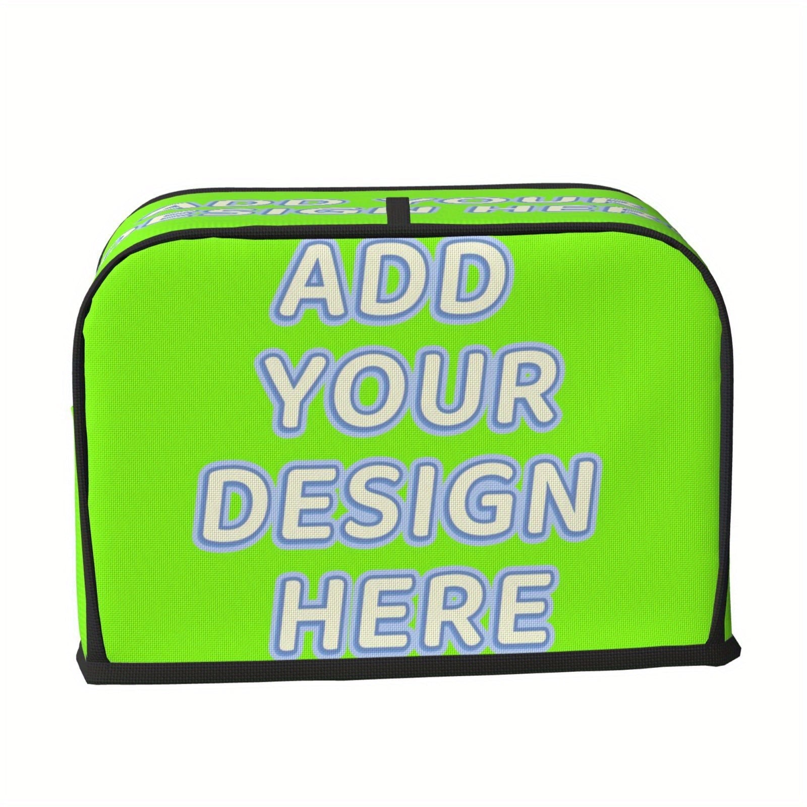 Fundas para Tostadora Personalizadas con Nombre/Logo - Tela Oxford Duradera, Borde y Asa Colgante - Adecuado para Tostadoras de 2 Rebanadas y Pequeños Electrodomésticos - Regalo Navideño para Mamá, Cubierta Decorativa Protectora para Cocina