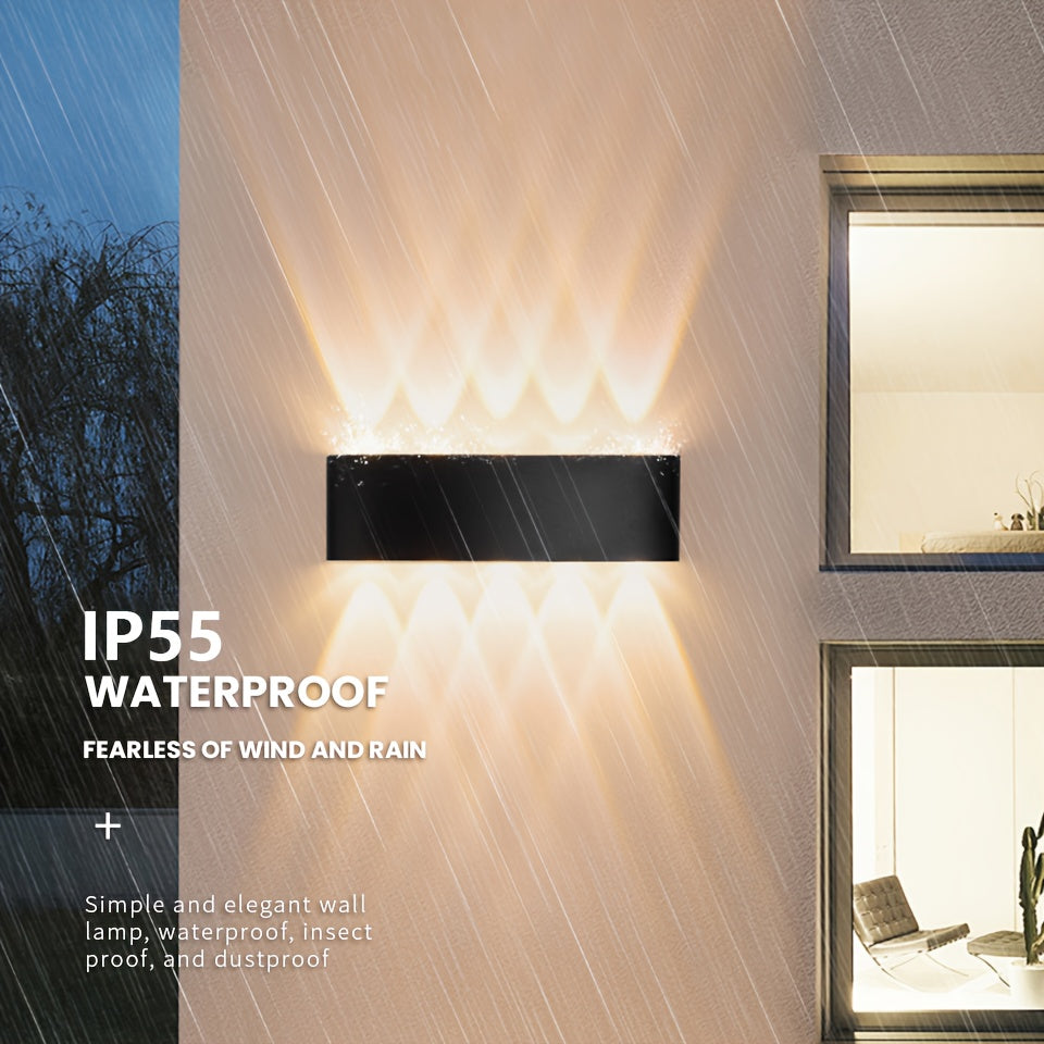 Aplique de pared LED moderno PIBAOGU, 10W, 85-265V, luz ambiental cálida con regulación de intensidad, ideal para dormitorio, sala de estar u oficina, aplique moderno para pared, luz regulable, apliques para sala