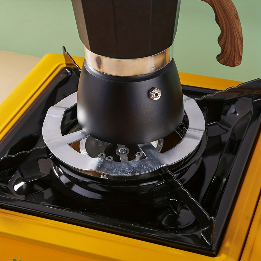 1 pza., Reductor de placa de cocina de gas de hierro, soporte para wok, reductor de soporte para cafetera, soporte para wok de acero inoxidable para estufa, soporte de rejilla para estufa de gas, rejilla de quemador de placa de cocina, reductor de quemad