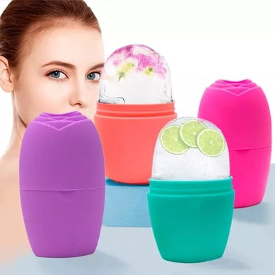 Molde De Silicona Hielo Facial