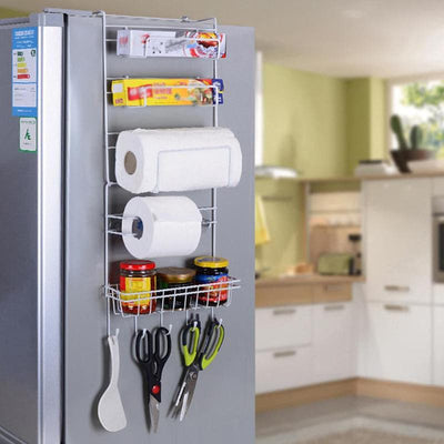 Rack Organizador De Cocina Para Refrigerador Metálico