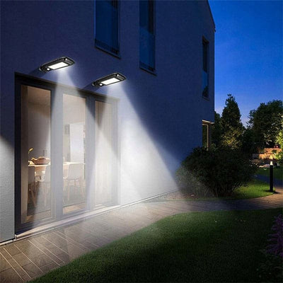 Foco Led Solar Para Calle O Jardín Con Sensor De Movimiento