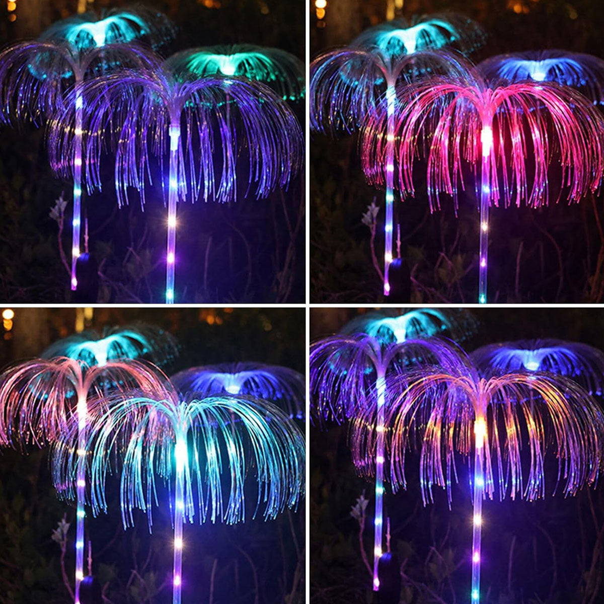 Luces Medusa X2 Solares Navidad C2027