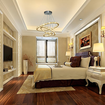 Arandela, moderna y elegante, lujo ligero, LED tricolor de alta gama, ideal para estudio, sala, dormitorio y comedor, disponible en varios tamaños