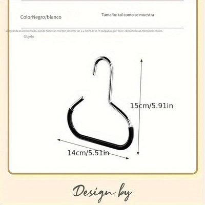 1pc Nuevo Colgador de Sombreros, Artefacto de Almacenamiento de Sombreros 1 Colgador Puede Colgar 8 Sombreros de Copa, Colgador de Gorras de Béisbol con Visera para Dormitorio, Armario Interior, Expositor de Sombreros Multifuncional para el Hogar, Sin Ra