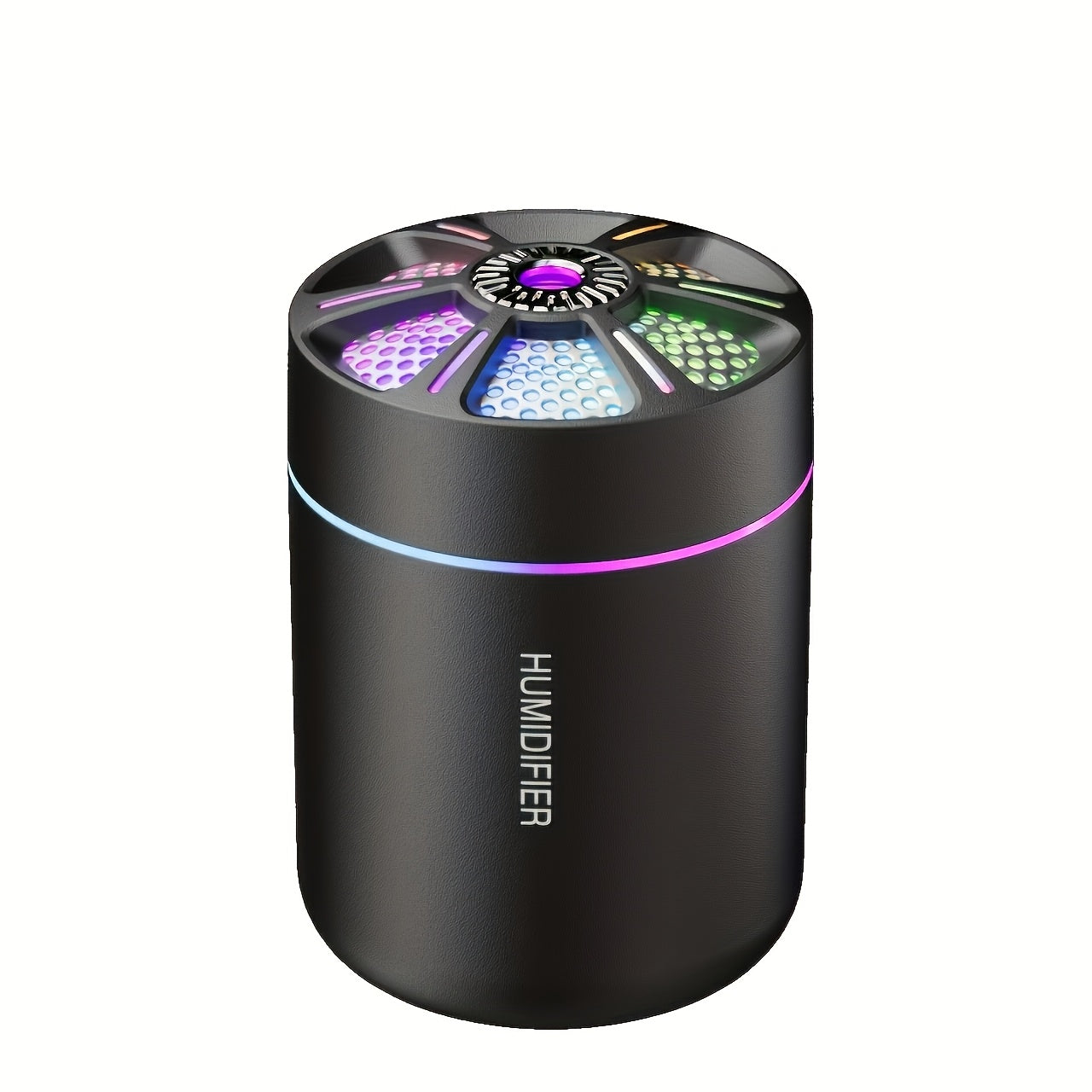 Humidificador de aire mini USB de 180 ml y difusor de aromaterapia - Silencioso, pulverizador portátil para hogar, dormitorio, auto - Plástico, regalo ideal para Navidad, Halloween, Pascua, Hanukkah, difusor de aromas|Diseño compacto|Plástico duradero, h