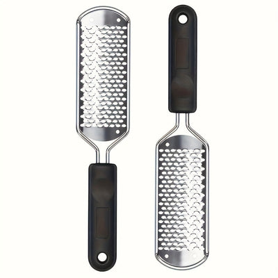 Lima de acero inoxidable para eliminar piel muerta, no requiere electricidad, libre de formaldehído, sin batería, no incluye adaptador de alimentación
