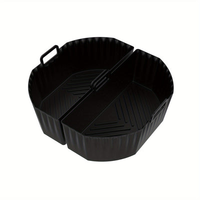 2 piezas de Tapetes de Silicona para Freidora de Aire, Compatibles con Bandejas de Silicona para Freidora N200, Moldes de Horneado Reutilizables, Accesorios para Freidora de Aire, Ideales para Fiestas