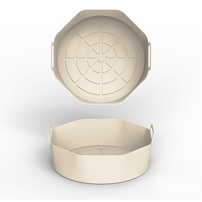 Revestimiento de Silicona para Freidora de Aire - Apto para Alimentos, Accesorio Reutilizable para Cesta para Cocinar de Manera Más Saludable, Accesorios para Freidora de Aire