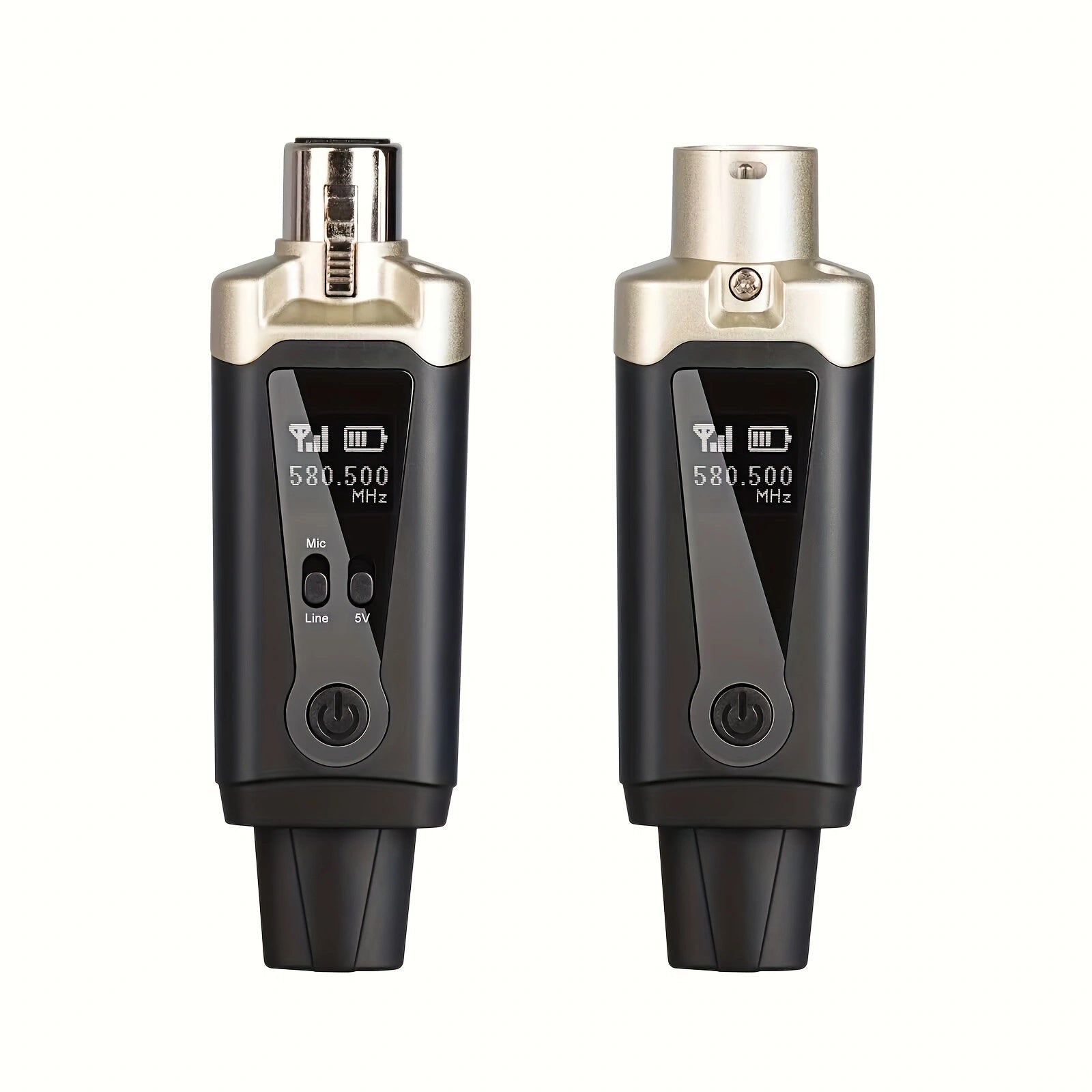 Transmisor y receptor inalámbricos Bomaite para micrófono XLR con enchufe, sistema inalámbrico para micrófono dinámico y condensador, mezclador de audio, sistema PA.