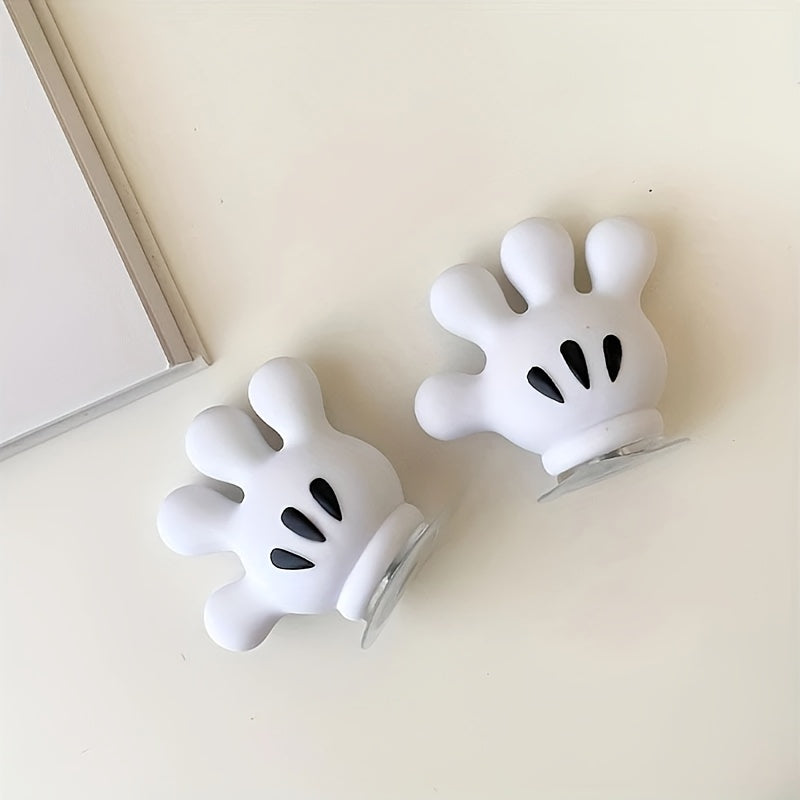 1 unidad/2 unidades de gancho para baño con personaje animado, soporte multifuncional para cepillo de dientes sin marcas y toallero con ventosa, decoración y accesorios para baño, collar para toalla, se puede colgar en la pared