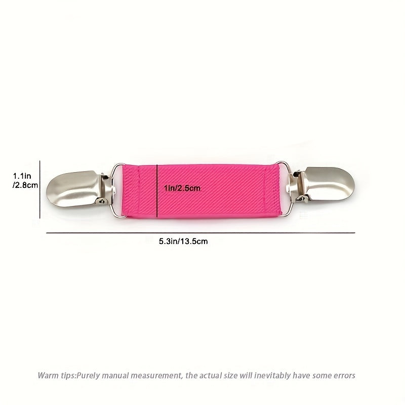 1 Pieza De Clips Elásticos Para Suéter, Hebillas De Bufanda De Seda, Clips De Sombrero De Viaje, Clips Multifuncionales Para Chal De Cárdigan, Clips De Correa Coloridos