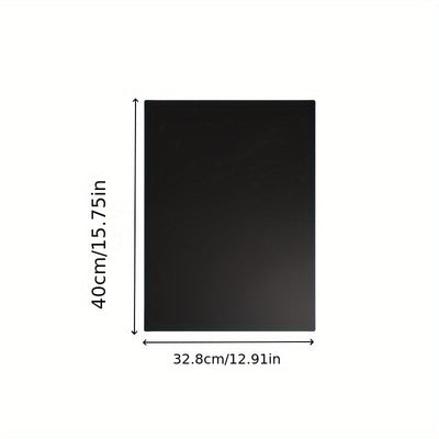 1pc Alfombrilla de barbacoa resistente a altas temperaturas - Antiadherente, Reutilizable, Fácil de limpiar, Alfombrilla de barbacoa al aire libre - Adecuada para uso en el fondo de hornos, parrillas, moldes para hornear, Accesorios de cocina duraderos