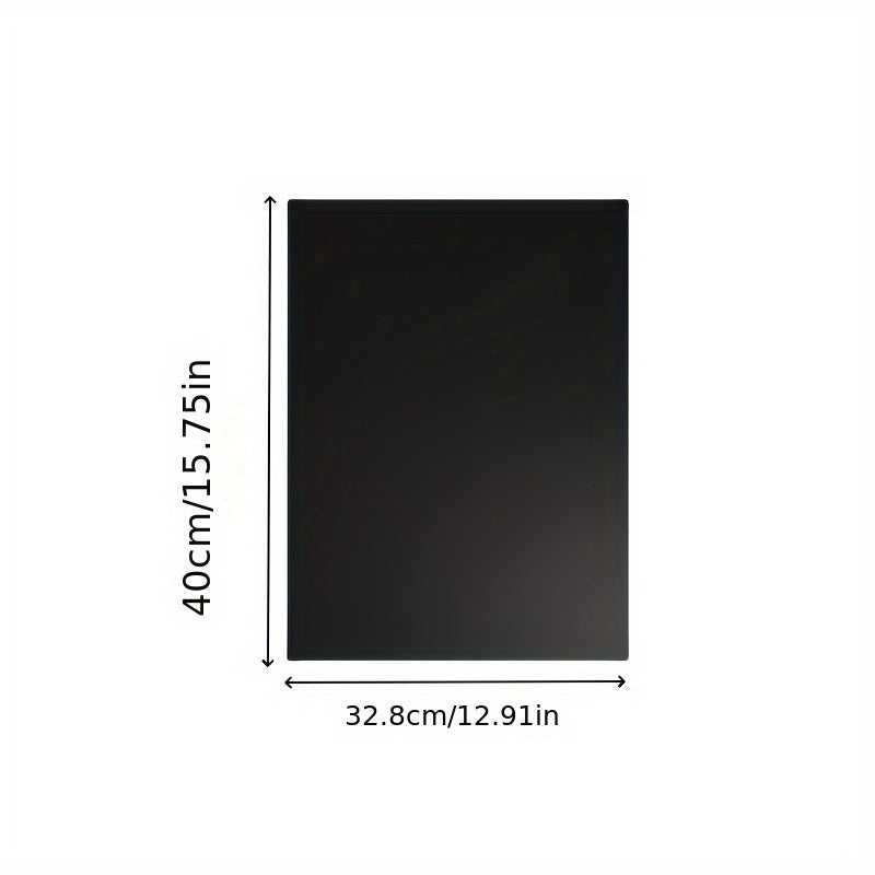1pc Alfombrilla de barbacoa resistente a altas temperaturas - Antiadherente, Reutilizable, Fácil de limpiar, Alfombrilla de barbacoa al aire libre - Adecuada para uso en el fondo de hornos, parrillas, moldes para hornear, Accesorios de cocina duraderos
