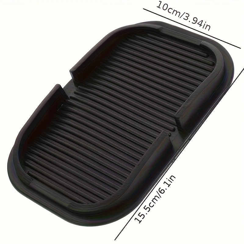 1pc alfombrilla antideslizante universal para tablero de coche, soporte adhesivo para teléfono móvil, accesorio interior de automóvil en silicona