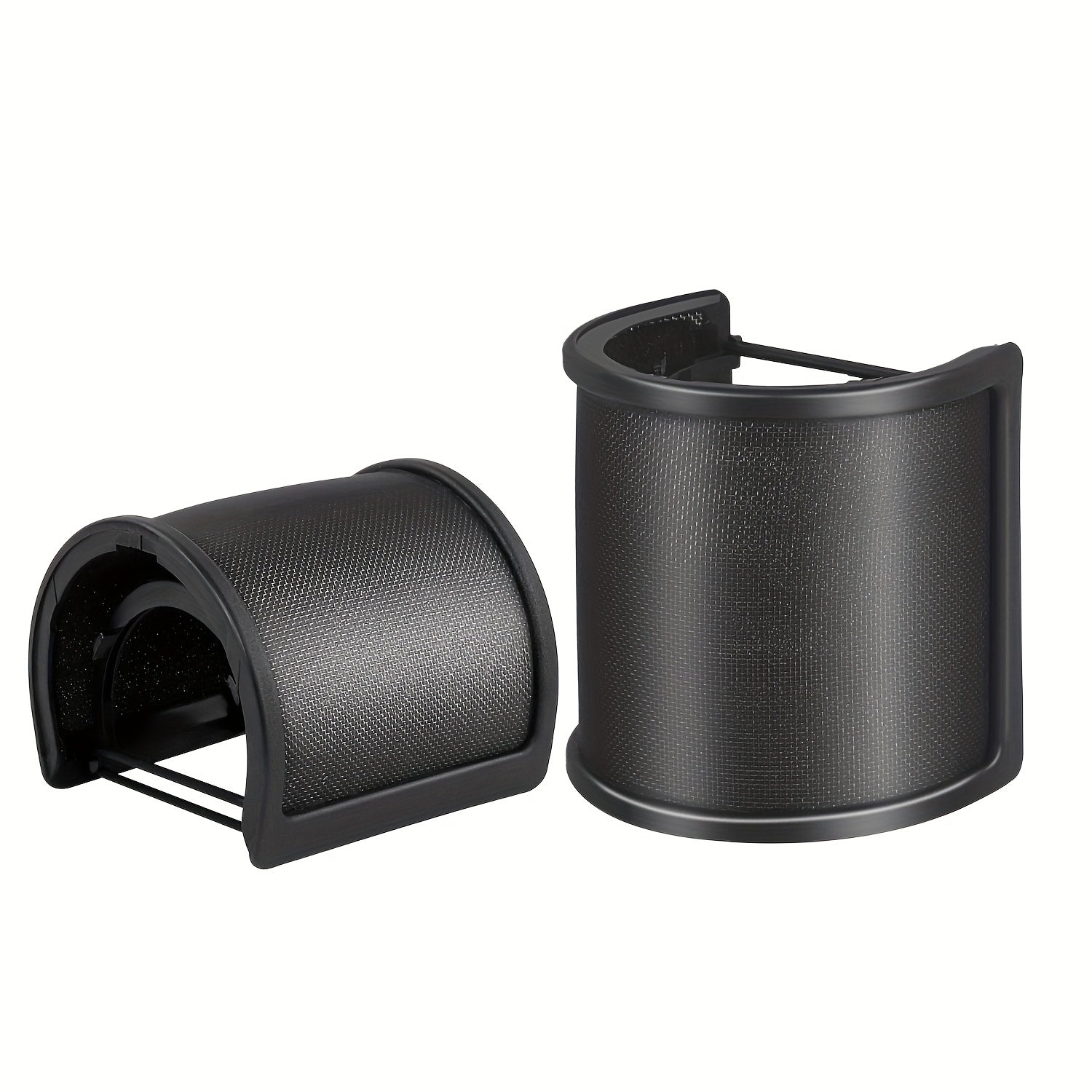 1pc Pantalla Antiviento en Forma de U con Capas de Esponja y Gasa - Accesorio para Grabación Vocal, Filtro Pop & Aislamiento de Ruido, Calidad de Sonido Clara, Diseño Duradero, Micrófono para Grabación, Filtro en Forma de U, Accesorio de Aislamiento de R