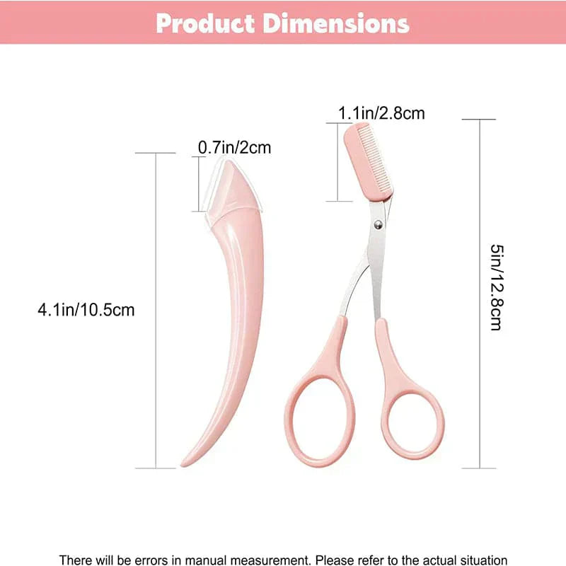 Tijeras Perfiladoras para Cejas