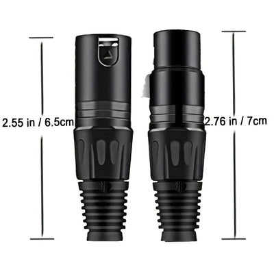 Cable De Micrófono XLR Macho A XLR Hembra (cable De Extensión XLR De Micrófono)