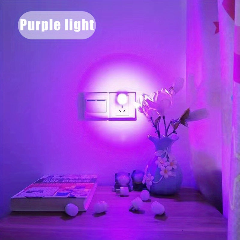 1 pza. Mini luz nocturna USB, luz de ambiente USB, luz de ahorro de energía, bombilla USB, bombilla LED compacta, iluminación portátil, lámpara decorativa, mini luz USB para coche, dormitorio, guardería, baños.