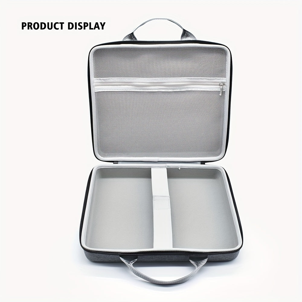 Estuche de protección Starlink Mini - Bolsa de almacenamiento EVA duradera con cierre de correa, gris, organizador portátil para equipo, solo para uso al aire libre, Bolsa de equipo al aire libre | Diseño minimalista | Bolsa de almacenamiento duradera, A