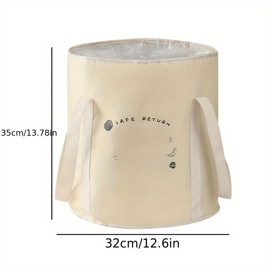 1pc Bolsa Plegable para Remojar Pantorrillas con Cinco Capas de Espesamiento y Temperatura Constante Duradera
