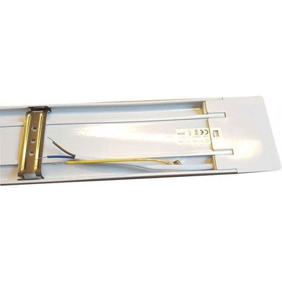 Tubo Led Regleta Led Plana 20w 60 Cm Luz Blanca Fria