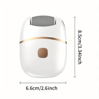 Amoladora Eléctrica de Pies Recargable: Eliminador para Exfoliación Suave - Ideal para Uso en Casa o Viajes