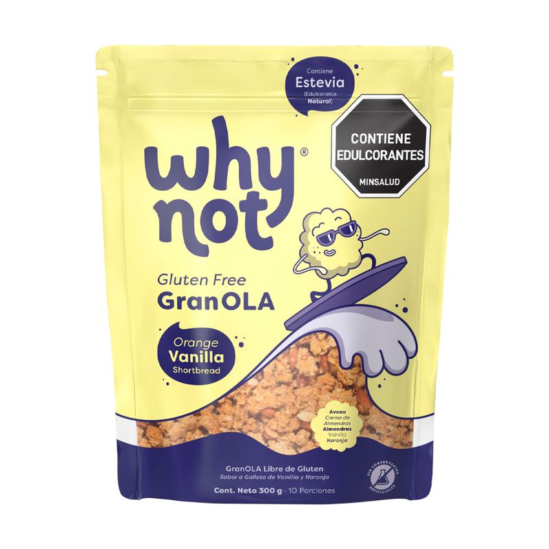GRANOLA WHY NOT 300G VAINILLA