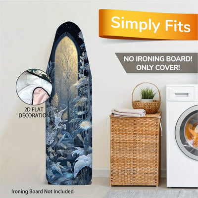Fundas Lavables para Tabla de Planchar - Sin Necesidad de Tabla, Ajusta a la Mayoría de Tablas Estándar, Fácil Instalación, Decoración para Lavandería, Protector de Superficie Plana para Hogar y Electrodomésticos, Accesorio Artístico, Material de Alta Ca