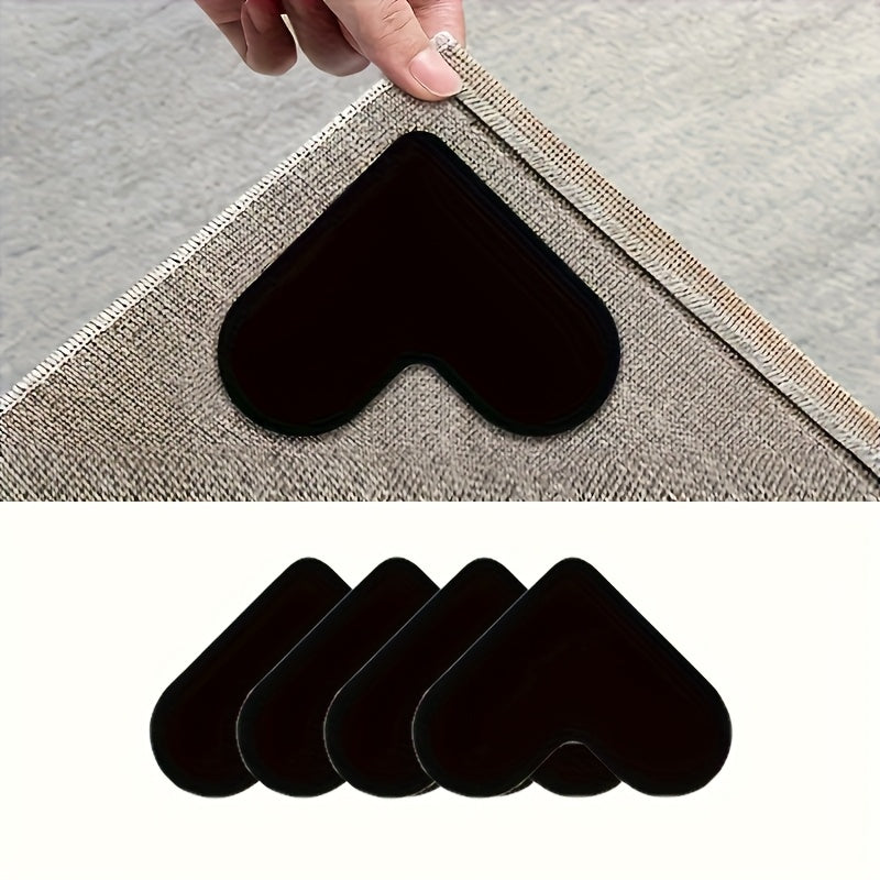 4/8/20/30pcs Fijador Avanzado Antideslizante para Alfombras - Adecuado para Salas de Estar, Comedores y Baños - Evita Resbalones en Azulejos y Suelos de Madera