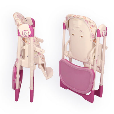 Silla Comedor Nelly Ev650 Evezo Rosado