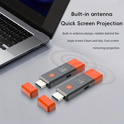 Transmisor y receptor inalámbricos compatibles con HDTV 1080P 60Hz 50m 8TXs a 1RX, adaptador de dongle de TV inalámbrico para cámara, portátil, PC, monitor de TV, proyector, Plug Play 2.4G/5.8G, baja latencia para entrada de decodificador 4K y salida 108