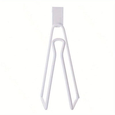 Soporte para Papel Higiénico de Hierro Forjado Montado en la Pared - Fácil de instalar sin taladro, diseño que ahorra espacio, para almacenamiento de papel higiénico, multiusos