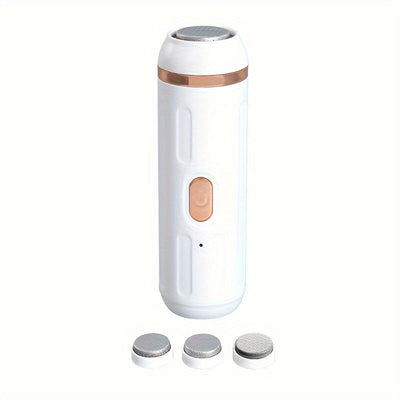 Removedor de Callos, Herramienta Electrónica Portátil Recargable para el Cuidado de los Pies, Juego de Removedores Eléctricos de Callos, Hace que los Pies Estén Suaves y Lisos - Regalo Ideal para la Cuidado de la Piel Dura, Agrietada y Seca