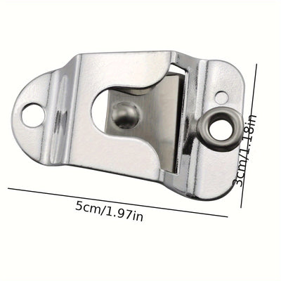 2 Piezas de Soportes para Micrófono Metálicos Resistentes con Perilla Ajustable y Tornillos para Montaje en Pared Seguro - Compatibles con Micrófonos Manuales para Podcasting, Transmisión en Vivo, Estudio de Grabación, Accesorios para Podcasts | Diseño d
